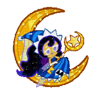 moonlight cookie moon - Ilmainen animoitu GIF