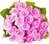 Y.A.M._Flowers bouquet of roses - Ilmainen animoitu GIF