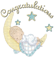 baby congratulation - GIF animé gratuit