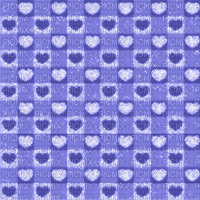 Checker Heart Glitter BG~DK-Blue©Esme4eva2015 - GIF animate gratis