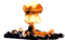 Explosion nucléaire - PNG gratuit GIF animé
