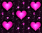 hearts floating - GIF animado grátis Gif Animado