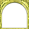 ♡§m3§♡ abstract yellow arch frame image - png gratuito GIF animata