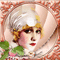 Art Deco woman bp - 免费动画 GIF 动画 GIF