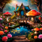 fantasy background by nataliplus - ilmainen png animoitu GIF