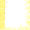 Frame.Flowers.Text.Sparkles.White.Yellow - png gratuito GIF animata