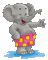 słon - Darmowy animowany GIF animowany gif