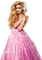 Woman. Ball gown. Ball dress. Leila - png gratis GIF animado