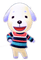 Animal Crossing - Daisy - безплатен png анимиран GIF