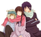 Yukine, Hiyori et Yato. ♥ - безплатен png анимиран GIF