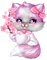 chat pink - Free animated GIF