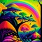 Rainbow Nature - png gratuito GIF animata