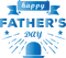 Kaz_Creations Text-Happy-Father's-Day - PNG gratuit GIF animé