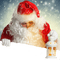 christmas santa pere noel - png gratis GIF animasi