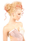 Woman  Beige Pink - Bogusia - ingyenes png animált GIF