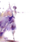 Watercolor ballerina purple - PNG gratuit GIF animé