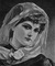 Vintage Portrait Woman Gray Black - zdarma png animovaný GIF
