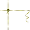 Ribbon Bow Christmas Present Gold Jitter.Bug.Girl - PNG gratuit GIF animé