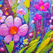 springtimes spring summer flowers animated - GIF animé gratuit