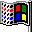 Windows logo flag - GIF animé gratuit GIF animé