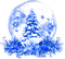 Snowglobe.Blue - PNG gratuit GIF animé