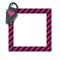 Small Pink/Black Frame - gratis png geanimeerde GIF