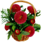 Panier fleurs - Darmowy animowany GIF