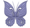 Kaz_Creations Deco Butterfly  Colours - png grátis Gif Animado