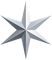 Kaz_Creations Deco  Silver Star - Free PNG Animated GIF