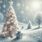 White Christmas Wonderland - Free animated GIF Animated GIF