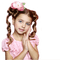 girl in pink by nataliplus - PNG gratuit GIF animé