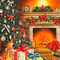 Y.A.M._New year Christmas background - png gratis GIF animado