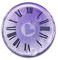 Clock Cute Purple - PNG gratuit GIF animé