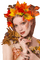 Kaz_Creations Autumn Woman Femme - png gratuito GIF animata