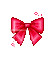 Ruby bow - Bezmaksas animēts GIF animēts GIF