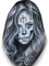 Skull Tattoo Girl - gratis png animeret GIF