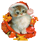 Christmas animals bp - Nemokamas animacinis gif animuotas GIF