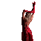 woman in red - Δωρεάν κινούμενο GIF κινούμενο GIF