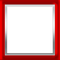 Red and Silver Border Frame - PNG gratuit GIF animé