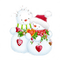 SNOWMAN PAIR bonhomme de neige - gratis png animerad GIF