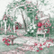 soave background animated   house pink green