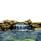 Cascada  con piedras - png gratuito GIF animata