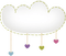 Wolke, Herzen - bezmaksas png animēts GIF