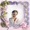 image encre couleur effet femme fleurs roses pastel edited by me - PNG gratuit GIF animé