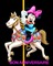 image encre couleur  anniversaire effet cheval fantaisie Minnie Disney  edited by me - PNG gratuit GIF animé