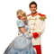 Cinderella and Prince Charming - безплатен png анимиран GIF