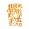 Happy New Year.Text.Fireworks.gif.Victoriabea - GIF animasi gratis GIF animasi