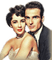 Elizabeth Taylor,Montgomery Clifft - 無料png アニメーションGIF