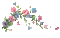 soave deco branch animated flowers blue pink green