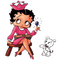 BETTY BOOP PUDGY - png grátis Gif Animado